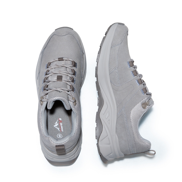 Women's Water-Resistant Lightweight Hiking Shoes - LIGHT GREY - 4